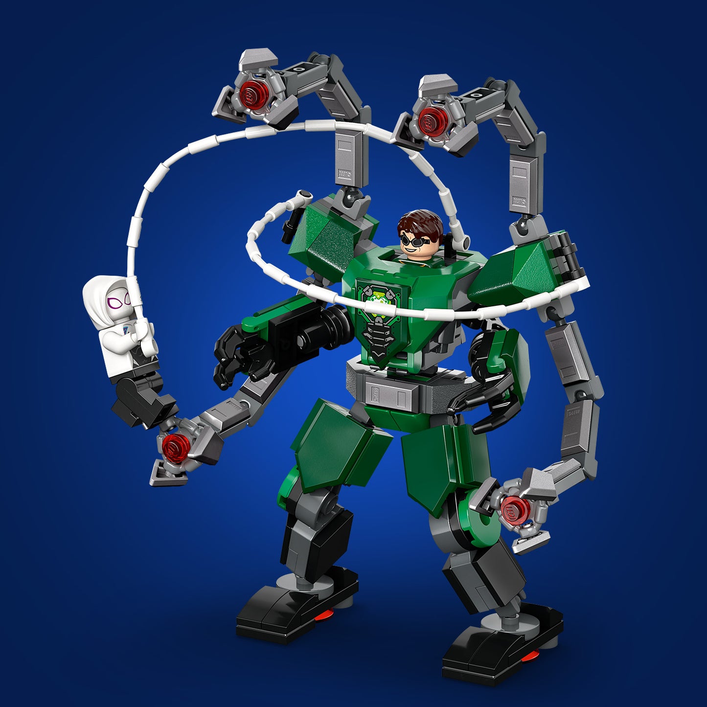 LEGO Marvel Mechaduel: Spider-Man vs. Doc Ock Superhelden Bouwpakket voor Kinderen 76338