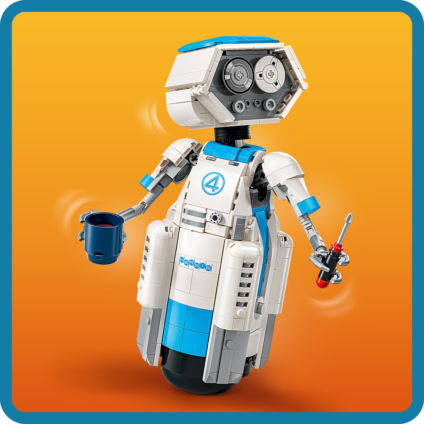 LEGO ǀ Marvel The Fantastic Four H.E.R.B.I.E.- Superhelden Bouwpakket voor Kinderen vanaf 10 Jaar - Kinderkamer Decoratie - Verstelbare Speelgoed Robot - Cadeau voor Jongens en Meisjes - 76339
