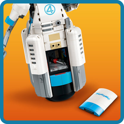 LEGO ǀ Marvel The Fantastic Four H.E.R.B.I.E.- Superhelden Bouwpakket voor Kinderen vanaf 10 Jaar - Kinderkamer Decoratie - Verstelbare Speelgoed Robot - Cadeau voor Jongens en Meisjes - 76339