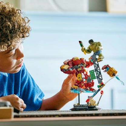 LEGO Marvel Ultieme strijd: Hulkbuster vs. Hulk Superhelden Bouwpakket voor Kinderen 76343