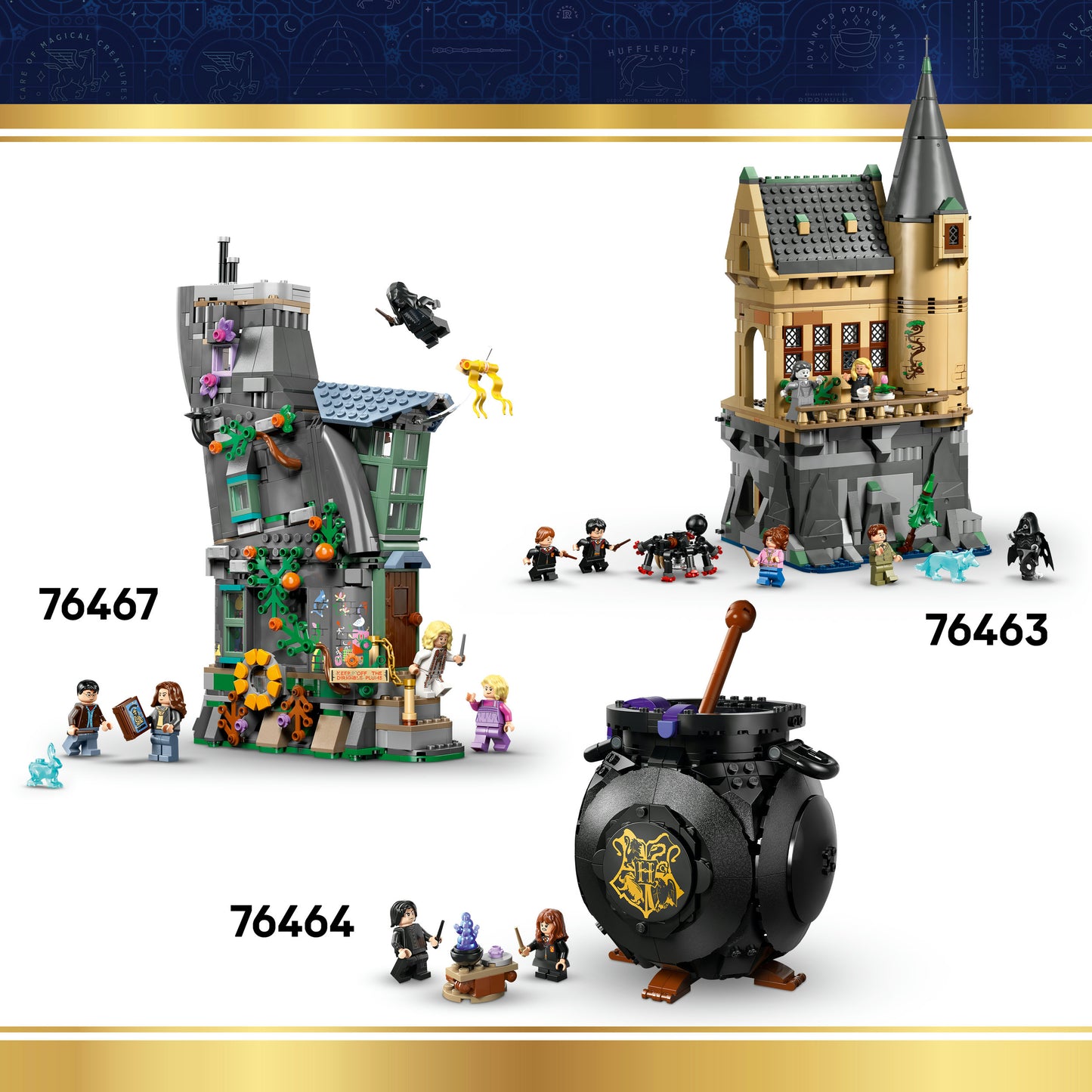 LEGO Harry Potter Kasteel Zweinstein: Sorteerhoedceremonie Bouwpakket voor Kinderen 76460