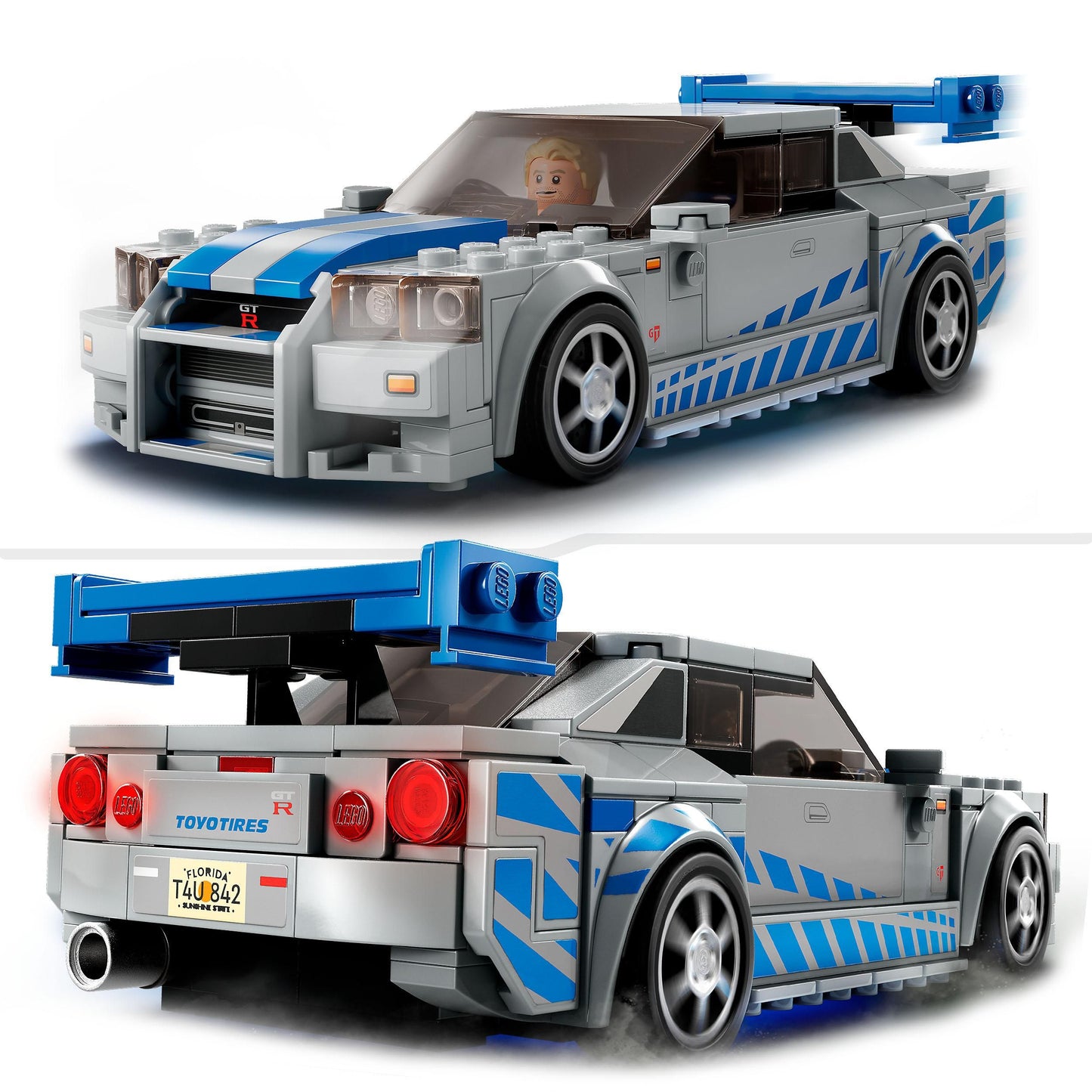 LEGO 2 The Fast 2 Furious Nissan Skyline GT-R (R34) 76917 Speedchampions