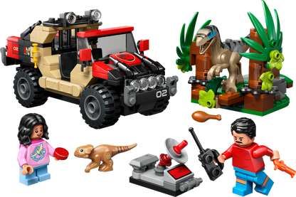 LEGO Raptor Off-Road Ontsnapping 76972 Jurassic World