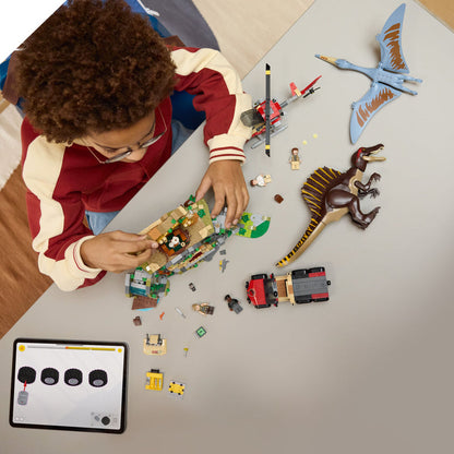 LEGO Spinosaurus and Quetzalcoatlus Air Mission 76976 Jurassic World