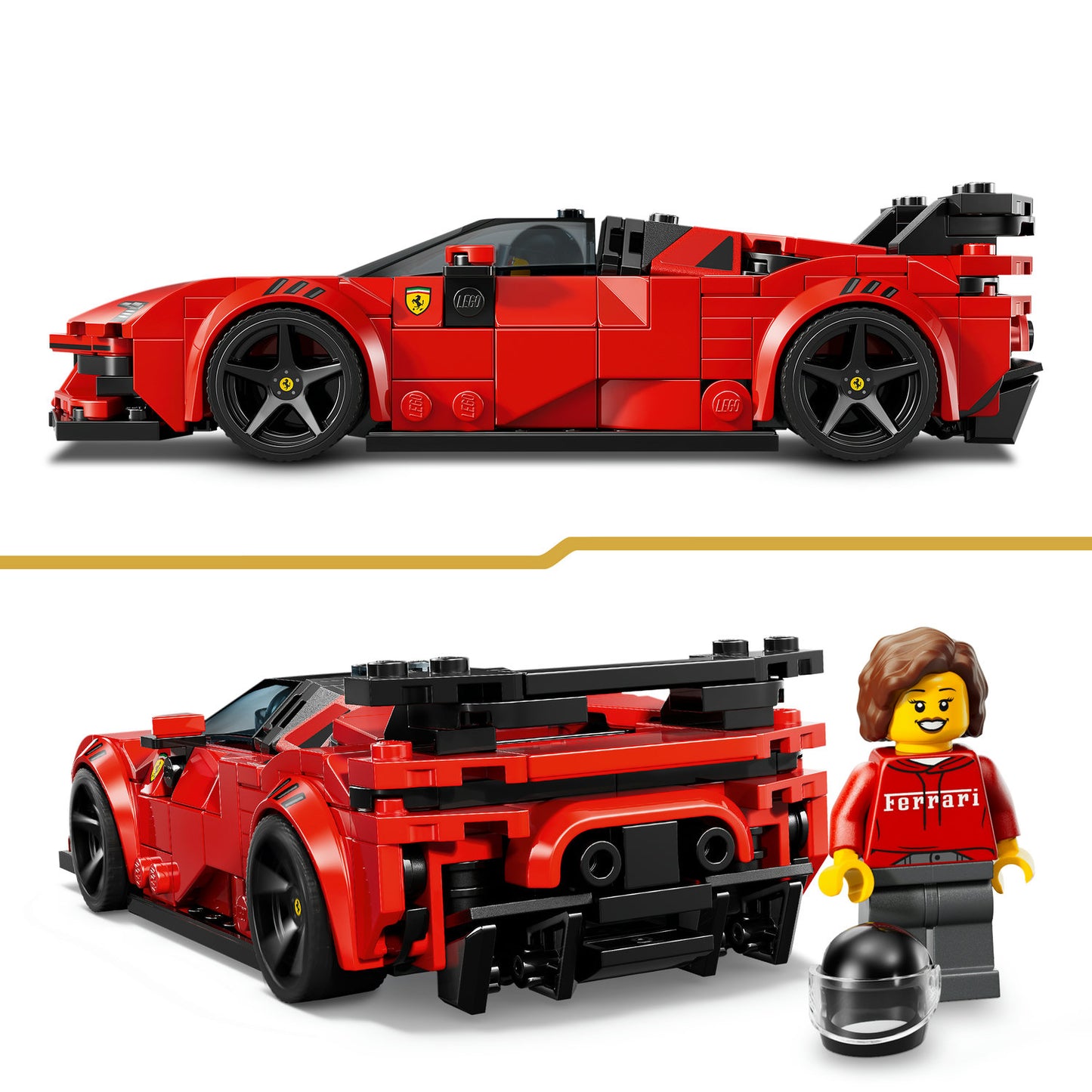 LEGO® Speed Champions Ferrari SF90 XX Stradale Sportauto - Modelauto en Bouwset - 77254