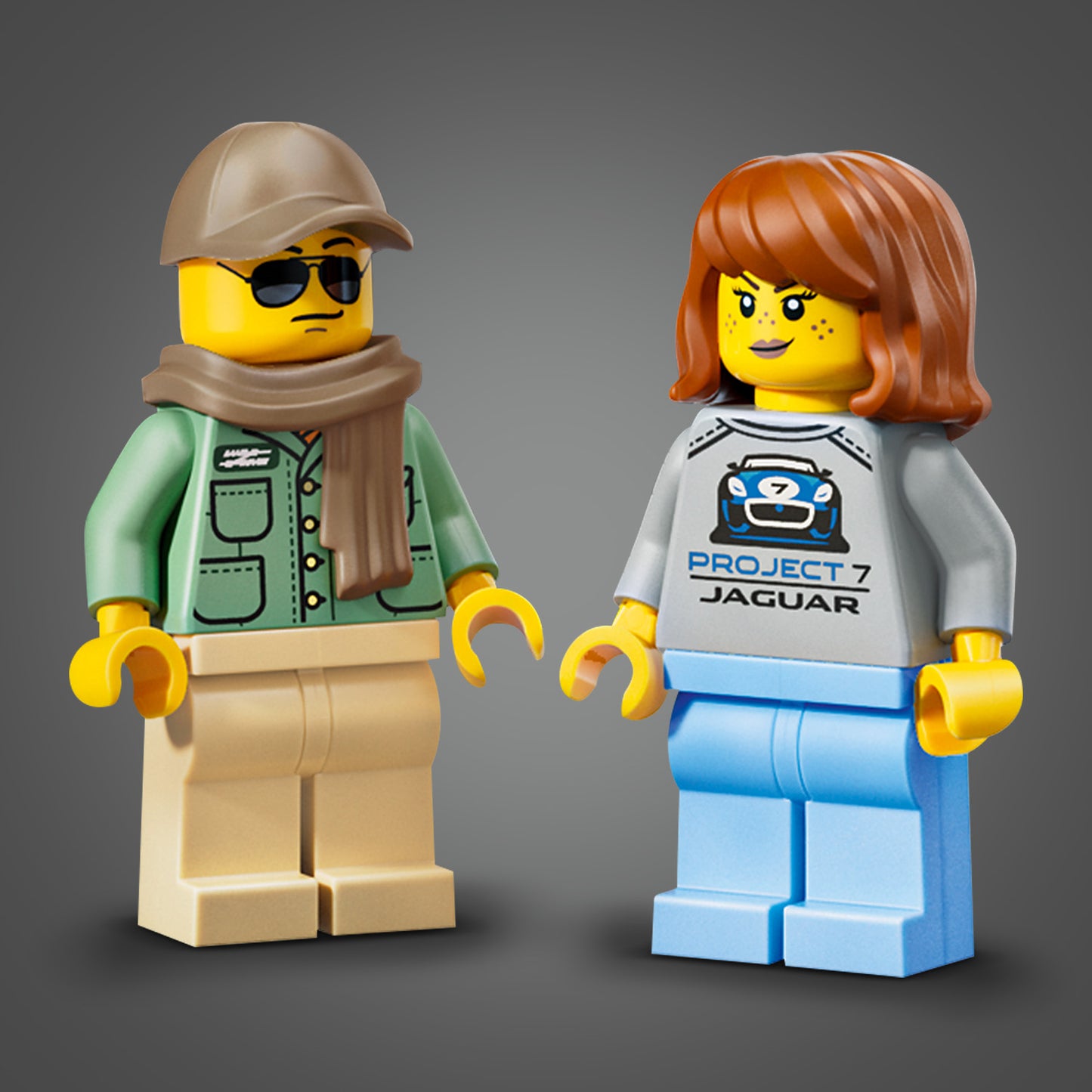 LEGO Speed Champions Jaguar Project 7 en Land Rover Defender - Auto Speelgoed voor Kinderen vanaf 10 Jaar met 2 Auto's en 2 Minifiguren - Kinderkamer Decoratie - Cadeau voor Jongens en Meisjes - 77264