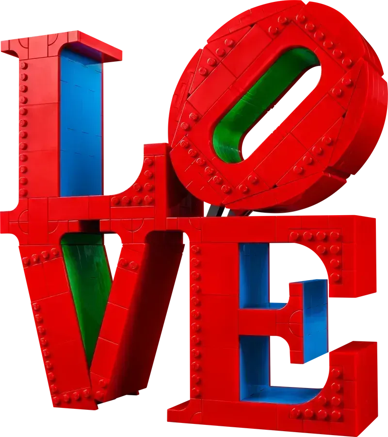 LEGO LOVE Sign 31214 Art