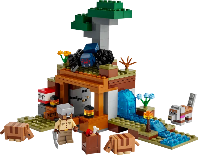 LEGO Armadillo Mine Expedition 21269 Minecraft