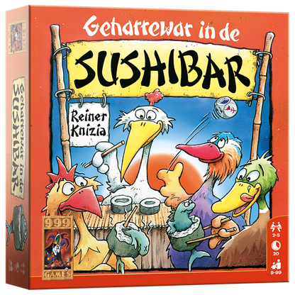Geharrewar in de Sushi Bar