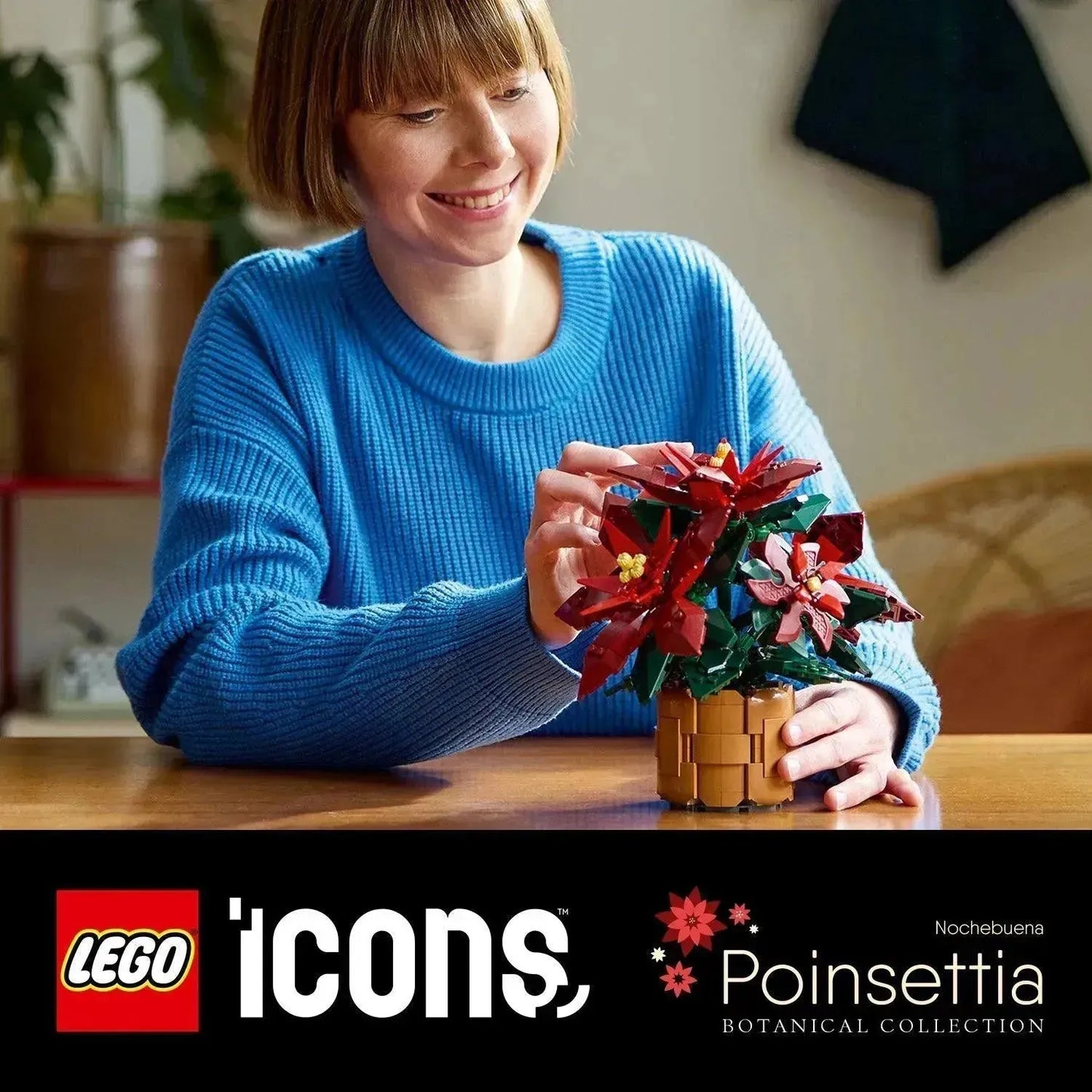 LEGO Poinsettia 10370 Icons