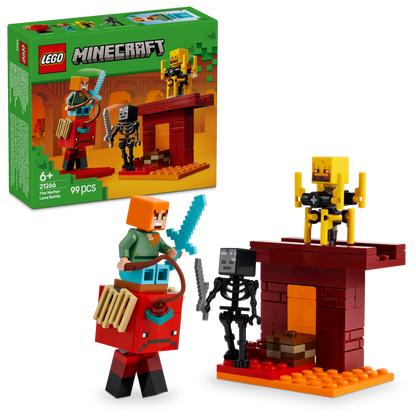 LEGO The Nether Lava Battle 21266 Ninjago