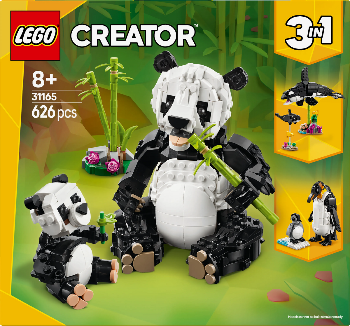 LEGO Wild Animals: Panda Family 31165 Creator 3-in-1 (expected: January 2025)