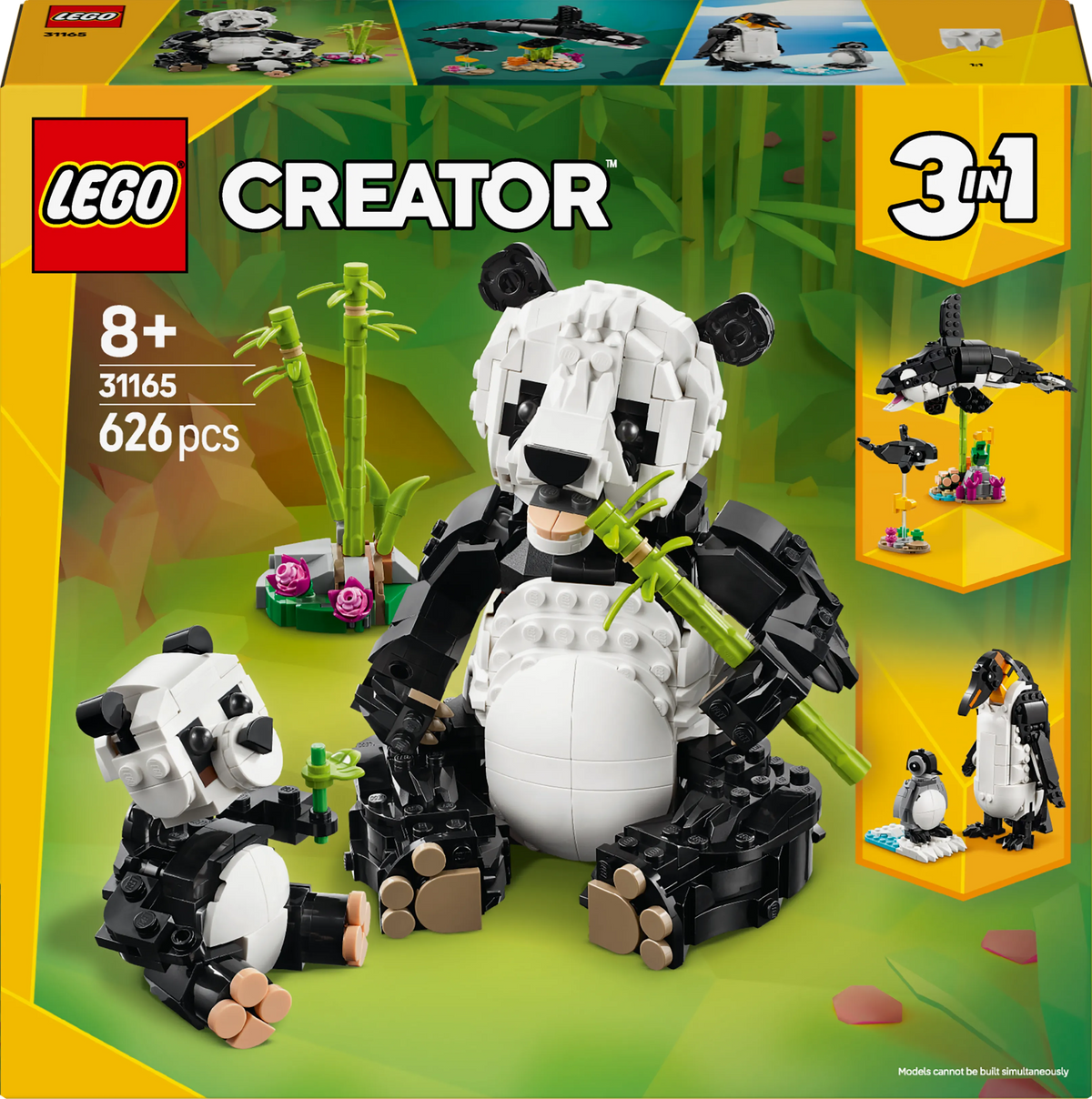 LEGO Wild Animals: Panda Family 31165 Creator 3-in-1 (expected: January 2025)