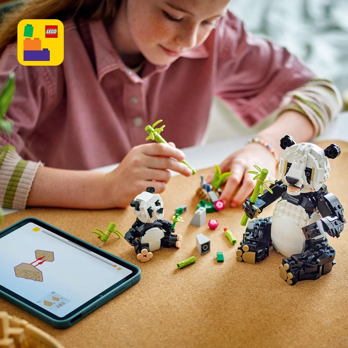 LEGO Wild Animals: Panda Family 31165 Creator 3-in-1 (expected: January 2025)