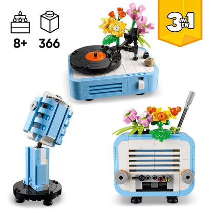LEGO Record Player with Flowers 31172 Creator