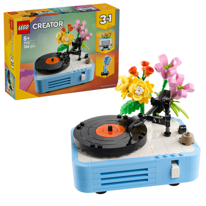 LEGO Record Player with Flowers 31172 Creator