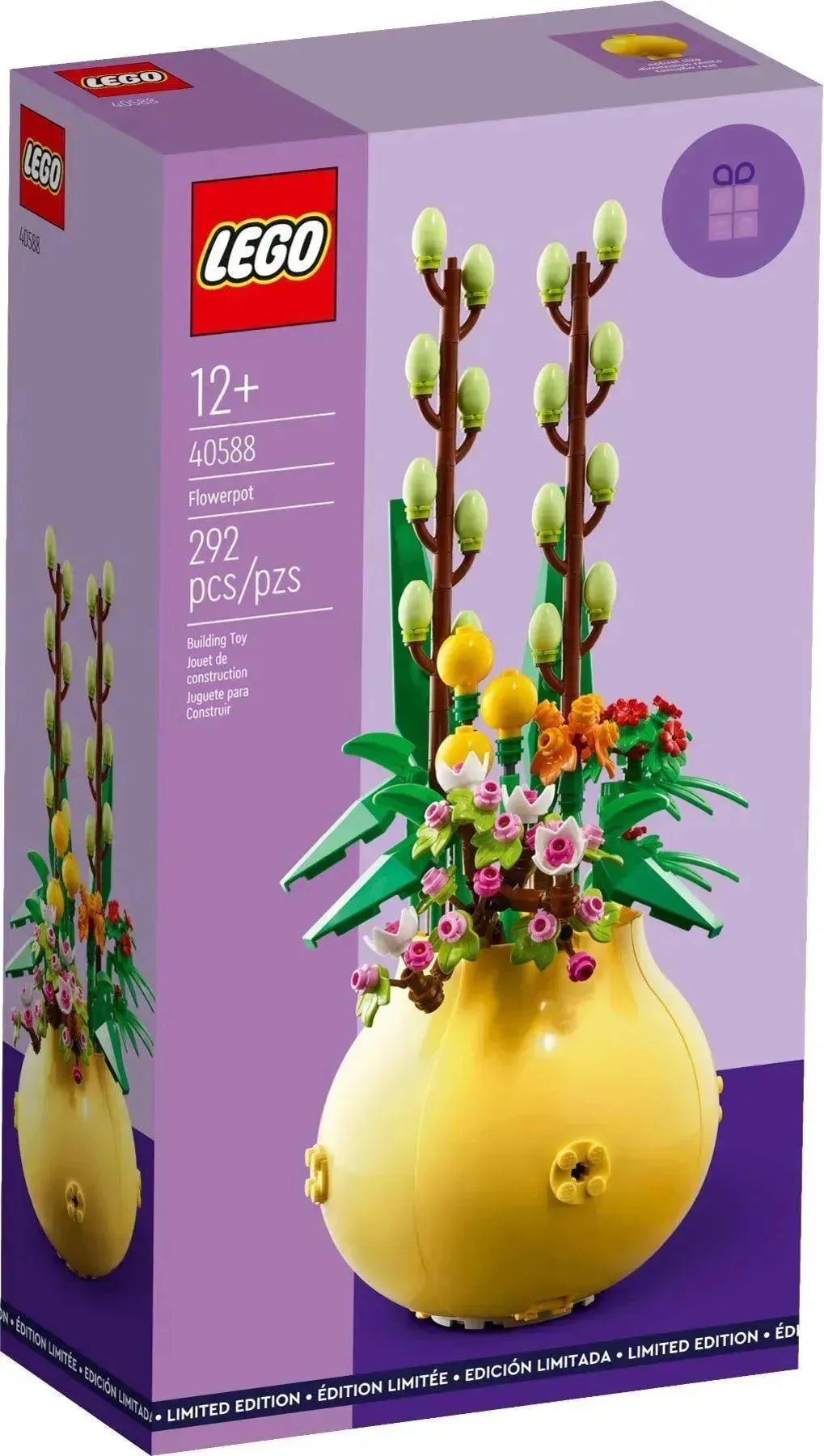 LEGO Flower Pot with Flowers 40588 Botanical Collection