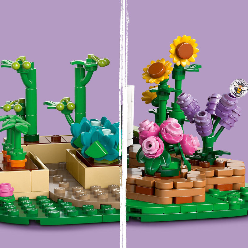 LEGO Beekeeping House and Flowers 42669 Friends