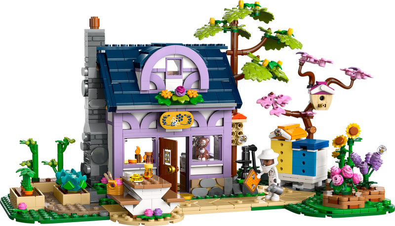LEGO Beekeeping House and Flowers 42669 Friends