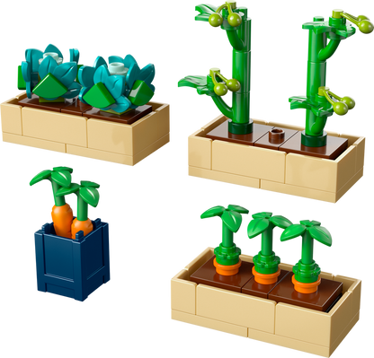 LEGO Beekeeping House and Flowers 42669 Friends