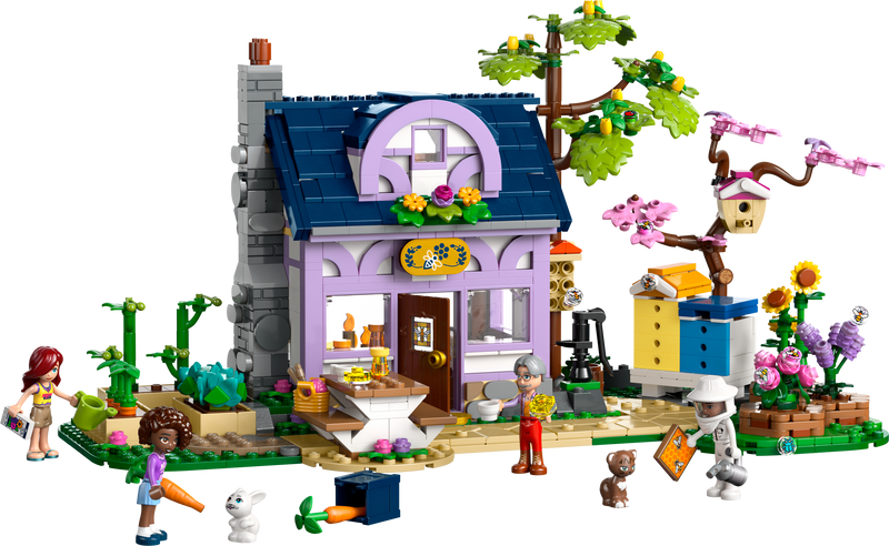 LEGO Beekeeping House and Flowers 42669 Friends