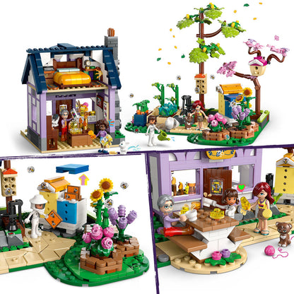 LEGO Beekeeping House and Flowers 42669 Friends