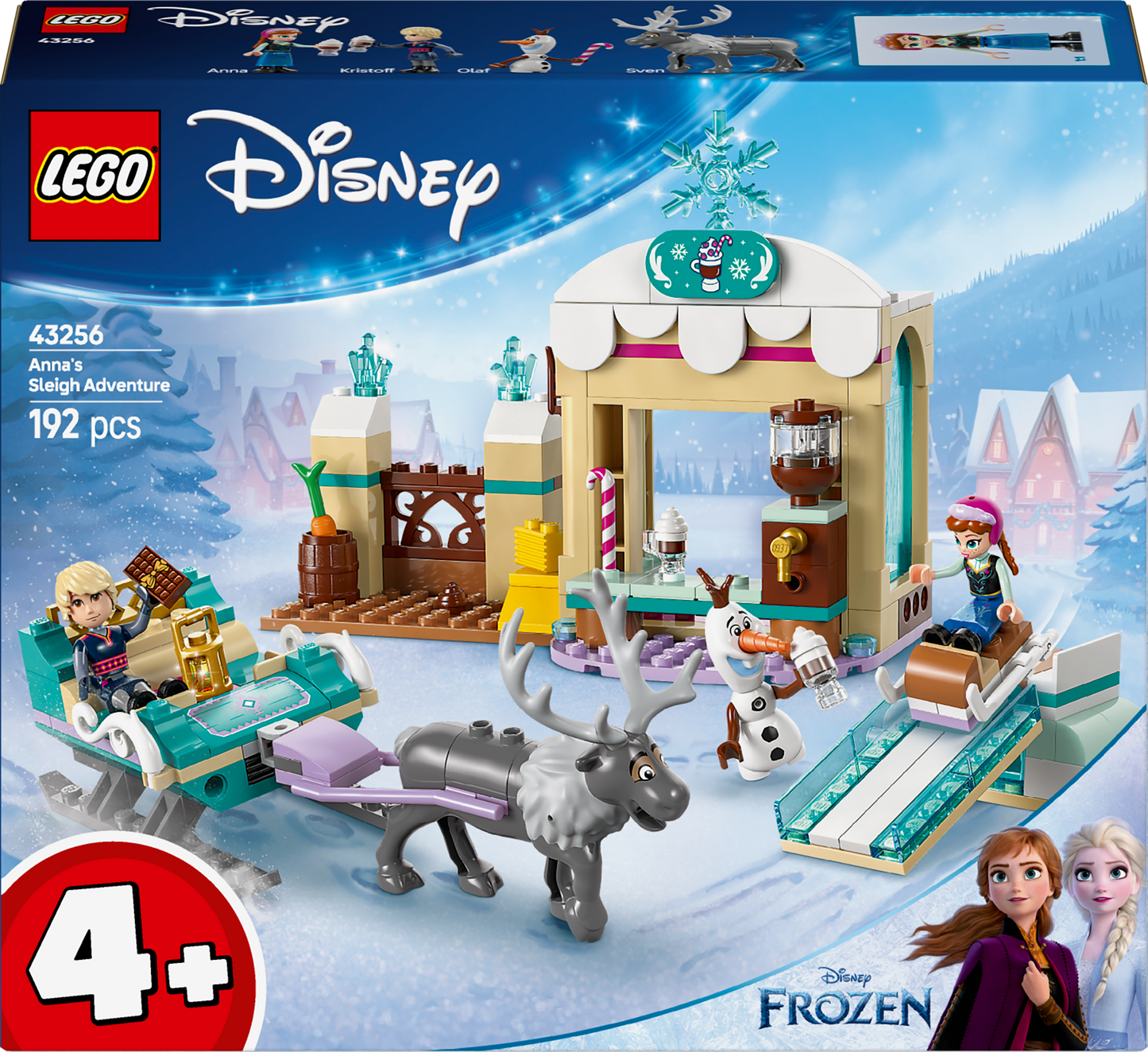 LEGO Anna's Sleigh Adventure 43256 Disney
