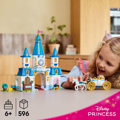 LEGO Cinderella's Castle and Carriage 43275 Disney