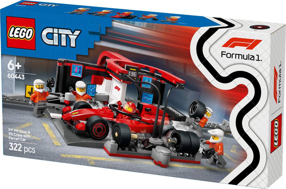 LEGO Formula 1 Pit Crew 60443 City