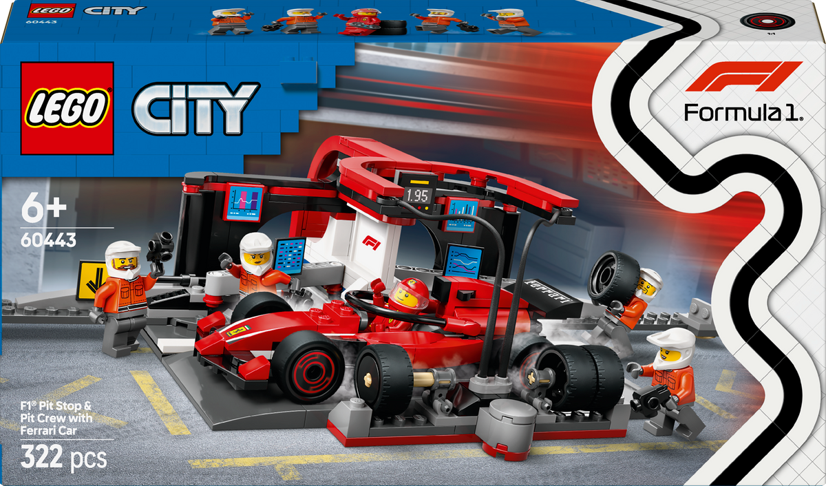 LEGO Formula 1 Pit Crew 60443 City