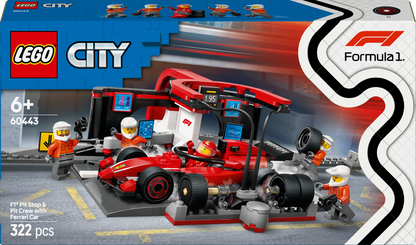 LEGO Formula 1 Pit Crew 60443 City