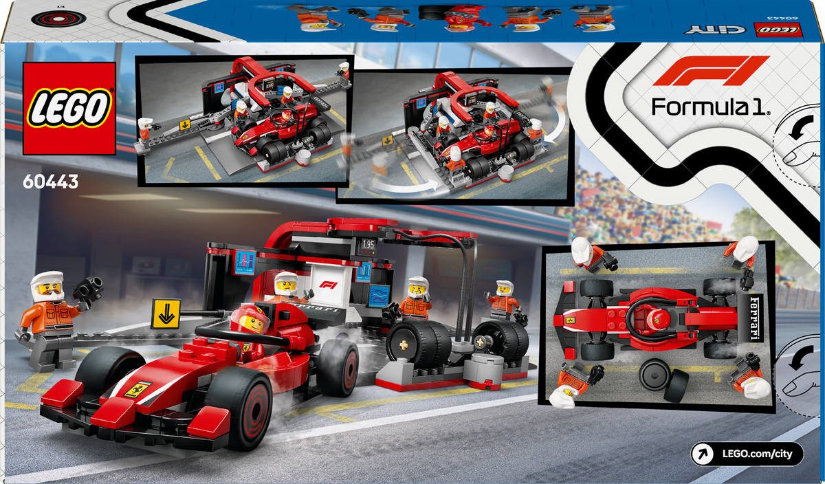 LEGO Formula 1 Pit Crew 60443 City