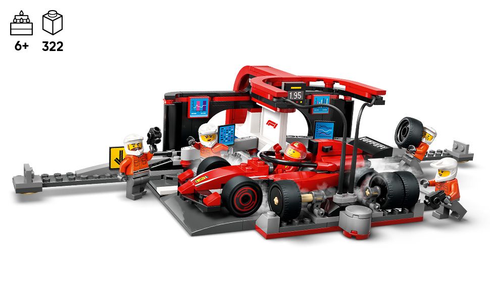LEGO Formula 1 Pit Crew 60443 City