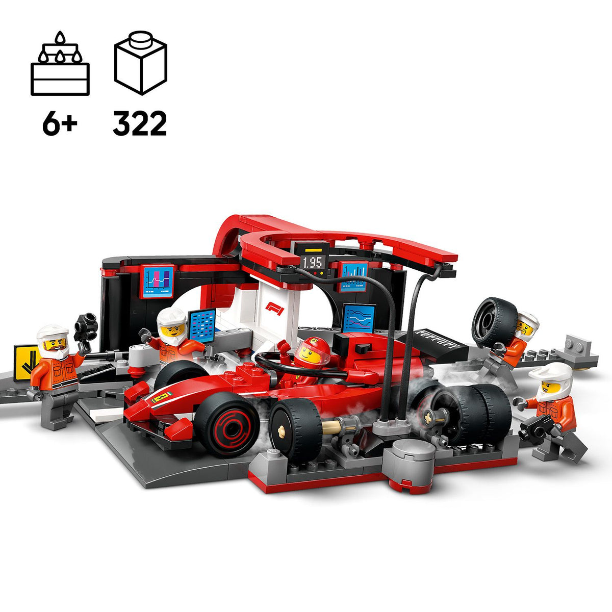 LEGO Formula 1 Pit Crew 60443 City