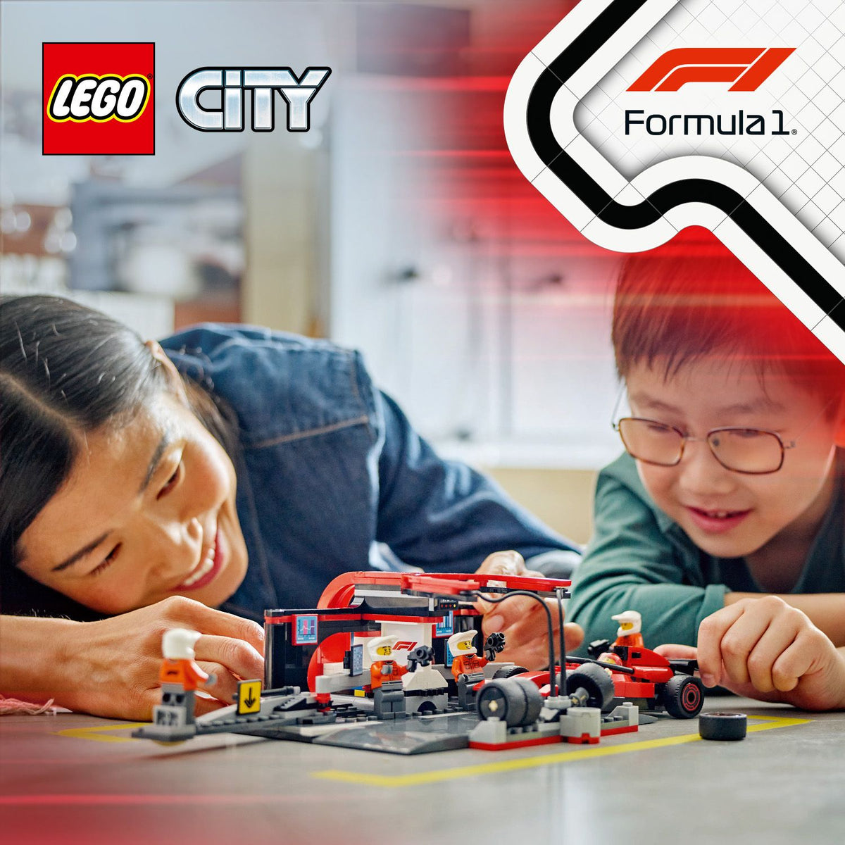 LEGO Formula 1 Pit Crew 60443 City