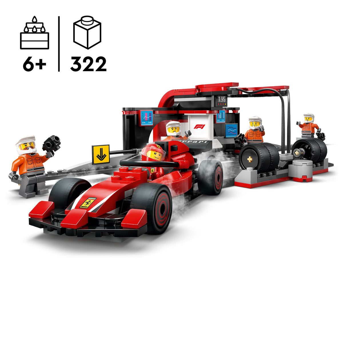 LEGO Formula 1 Pit Crew 60443 City