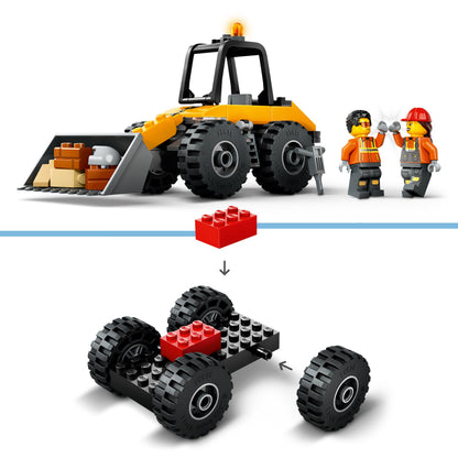 LEGO Yellow Wheel Loader Excavator 60450 City