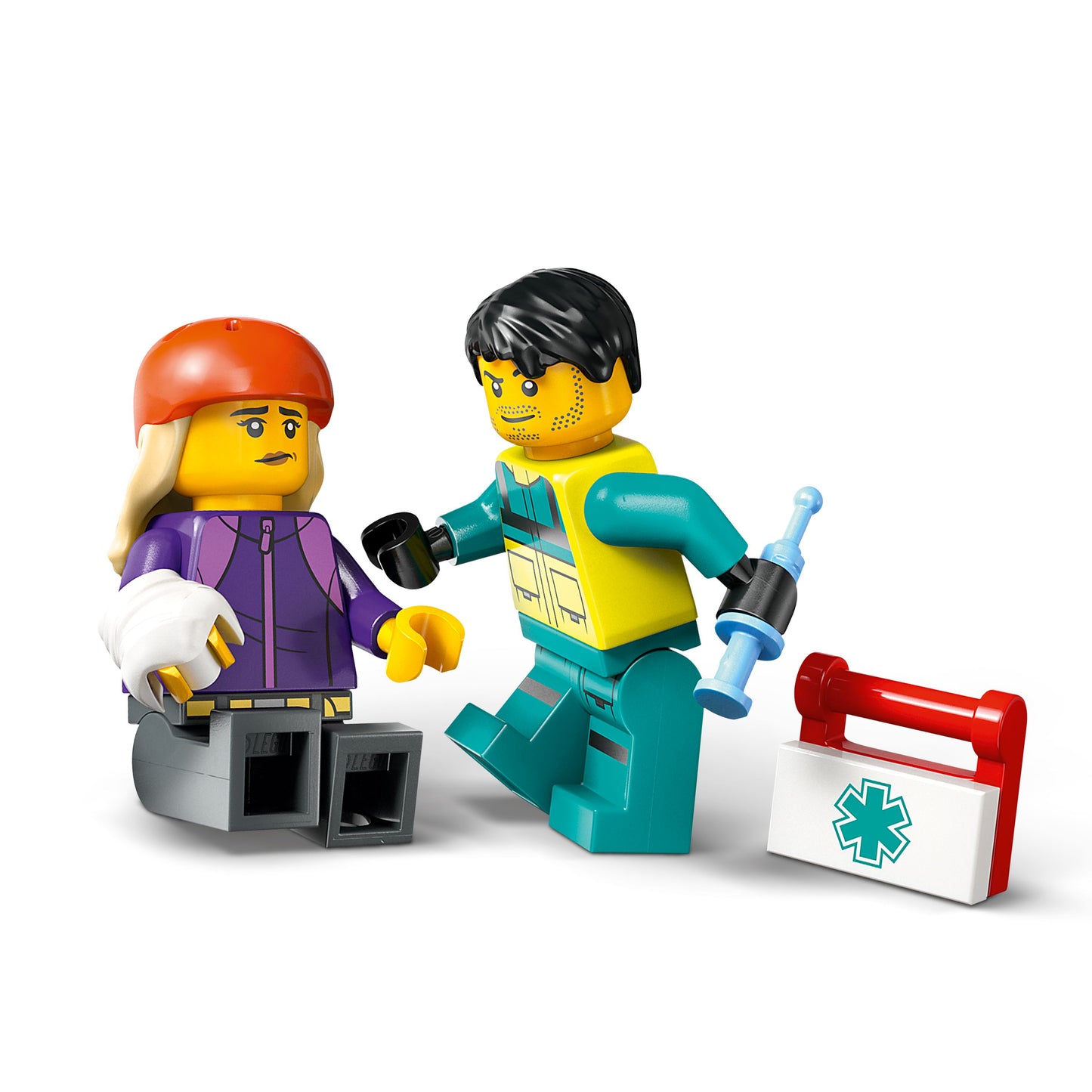 LEGO Ambulance with Brothers 60451 City