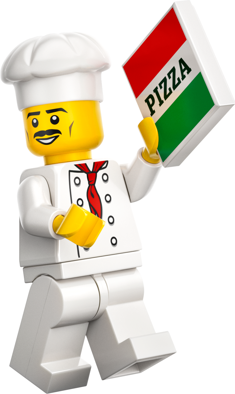 LEGO Race Car Package: Pizza Van vs Fire Truck 60458 City