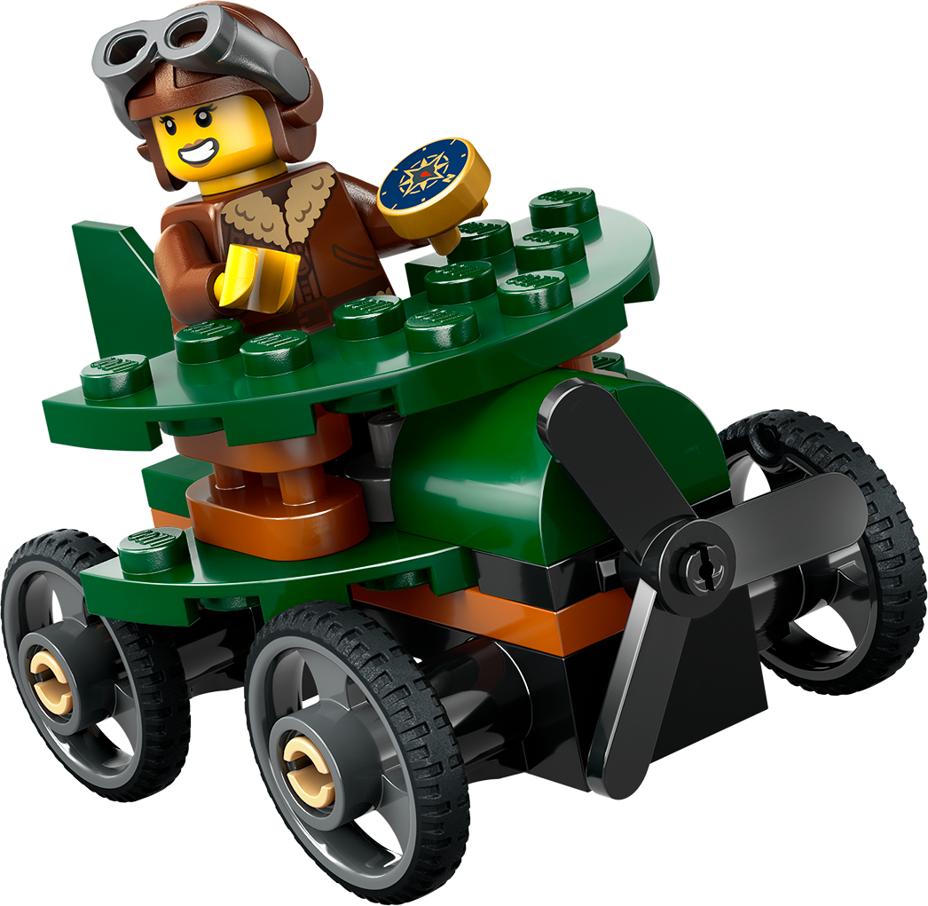 LEGO Race Car Pack: Plane vs Hospital Bed 60459 City