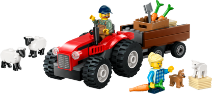 LEGO 60461 Red Farm Tractor with Trailer