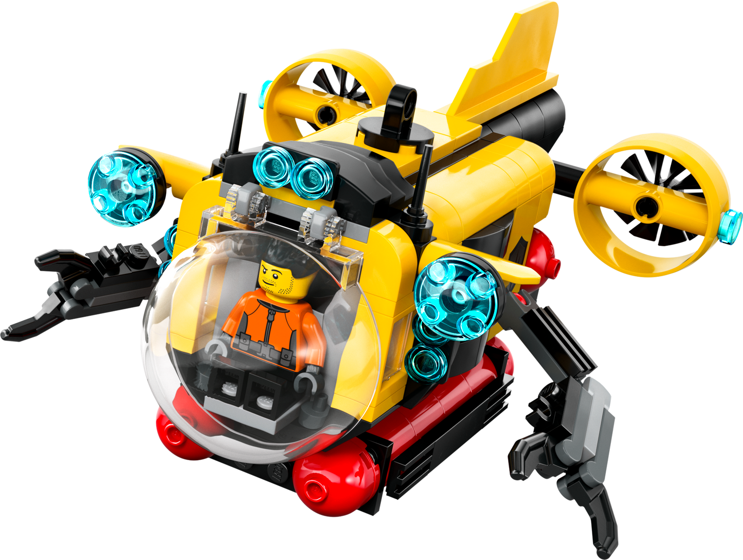 LEGO Helicopter, Fire Truck and Submarine 60462 City