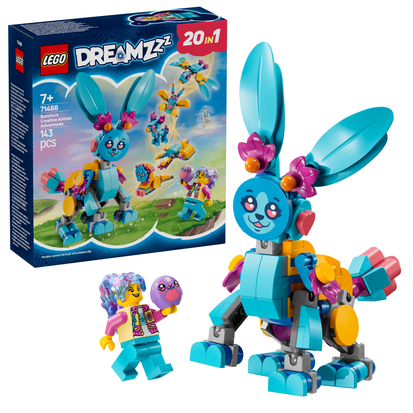 LEGO Bunchu'c creatieve dierenavonturen 71488 Dreamzzz