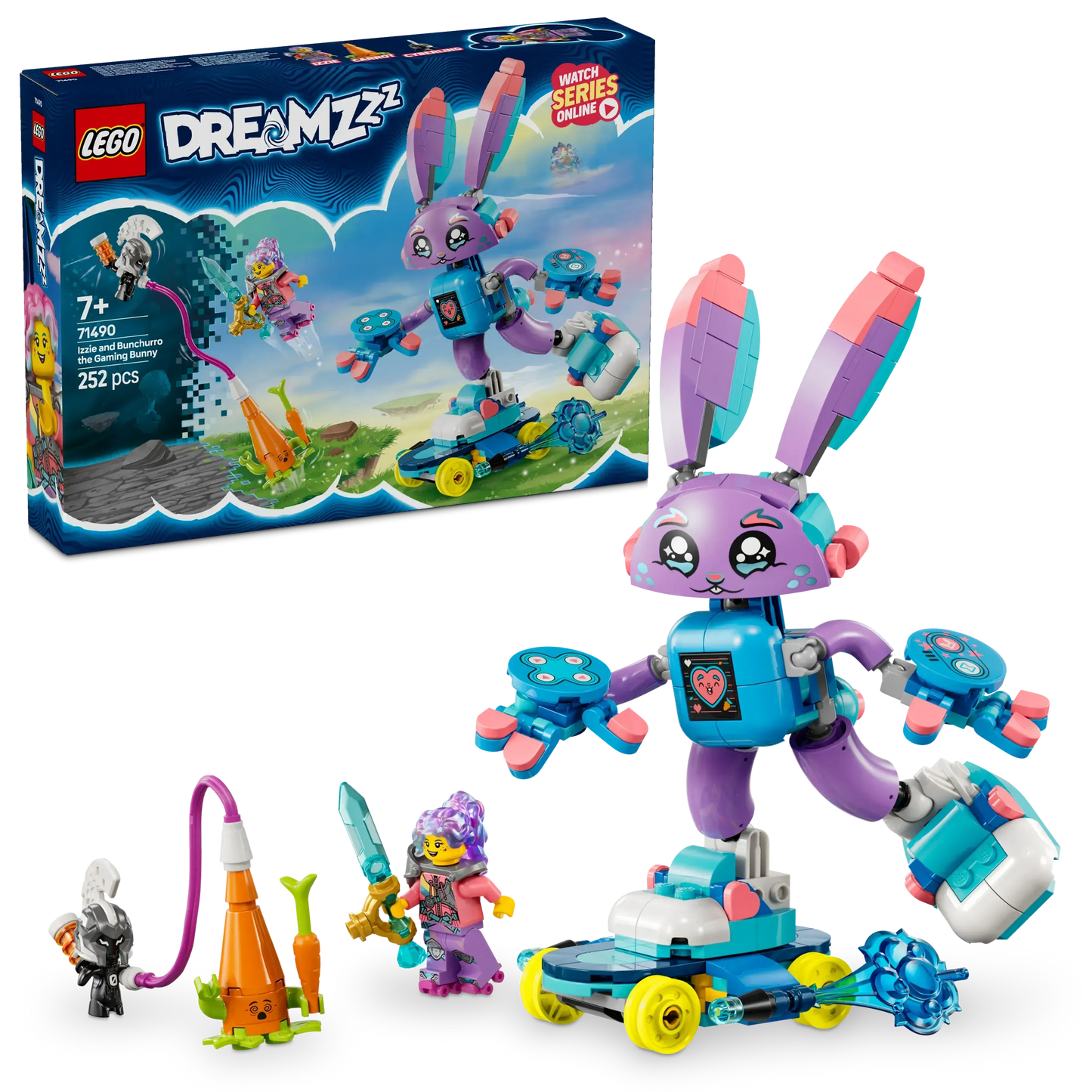 LEGO Izzie und Bunchu Rro, der Gaming-Hase 71490 Dreamzzz