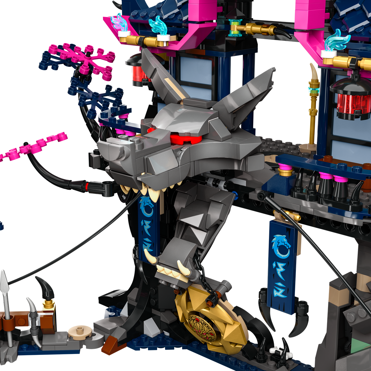 LEGO Wolf Mask Shadow Dojo 71813 Ninjago