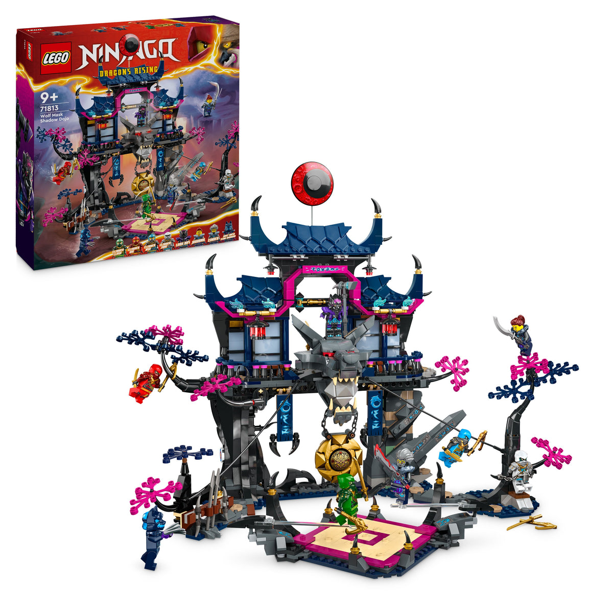 LEGO Wolf Mask Shadow Dojo 71813 Ninjago