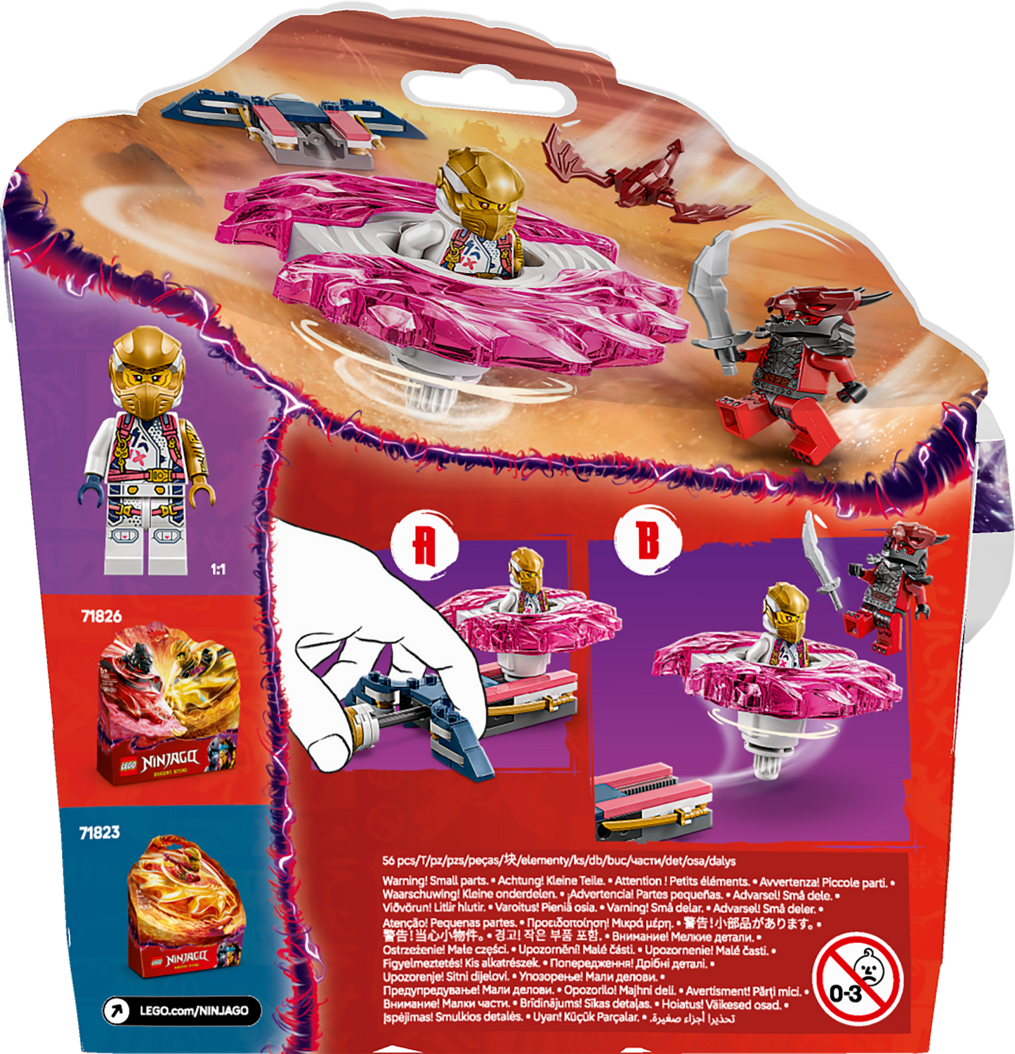 LEGO Soras Drachen-Spinjitzu 71824 Ninjago
