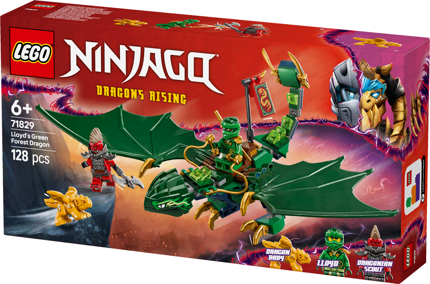 LEGO Lloyd Green Forest Dragon 71829 Ninjago
