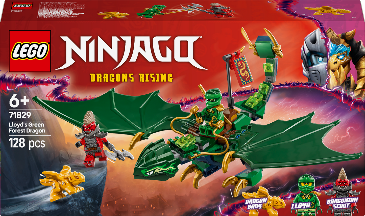 LEGO Lloyd Green Forest Dragon 71829 Ninjago