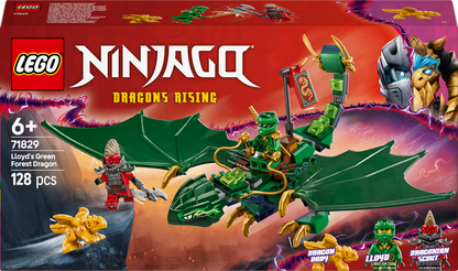 LEGO Lloyd Green Forest Dragon 71829 Ninjago